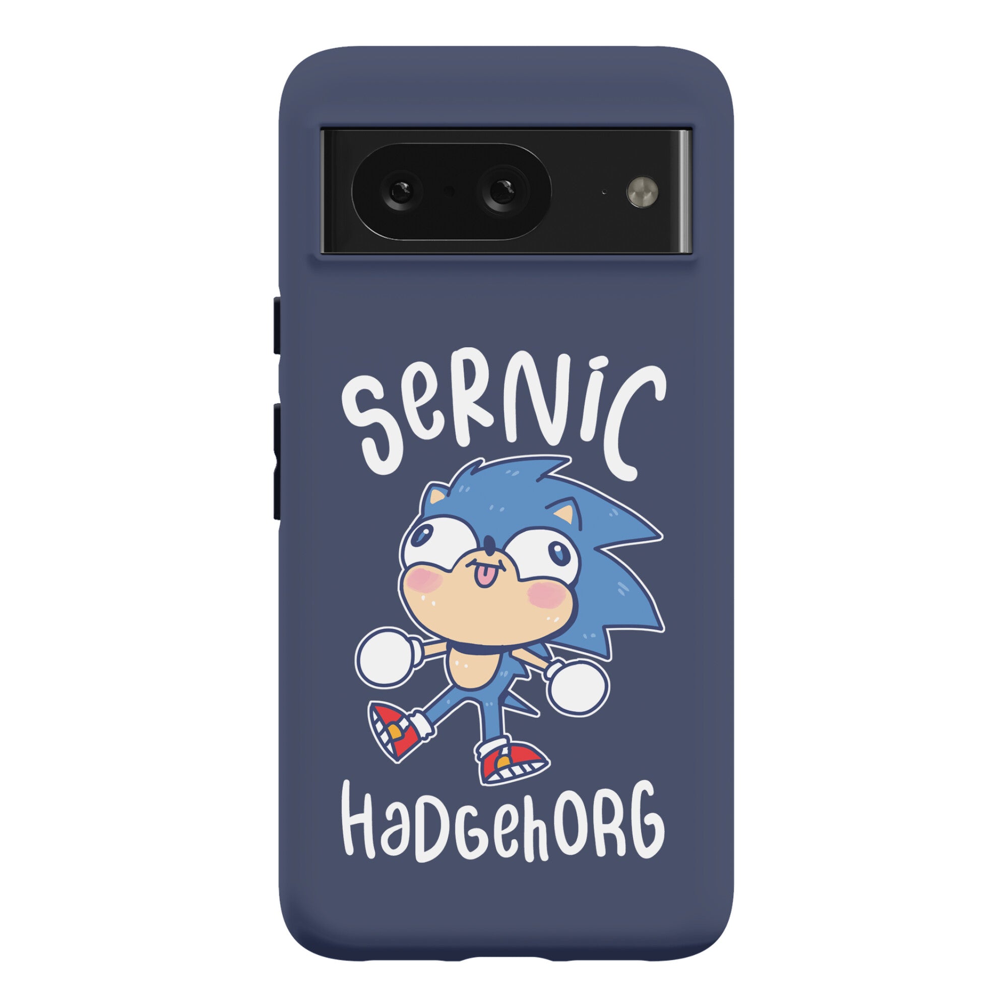 Derpy Sonic Sernic Hadgehorg Phone Case